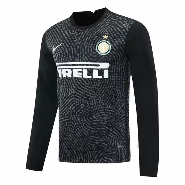 Thailandia Maglia Inter Milan ML Portiere 20/21 Nero